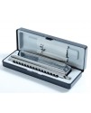 SW1664 天鵝牌16孔64音 半音階口琴 Harmonica